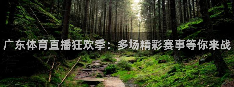 857 体育直播：广东体育直播狂欢季：多场精彩赛事等你来战